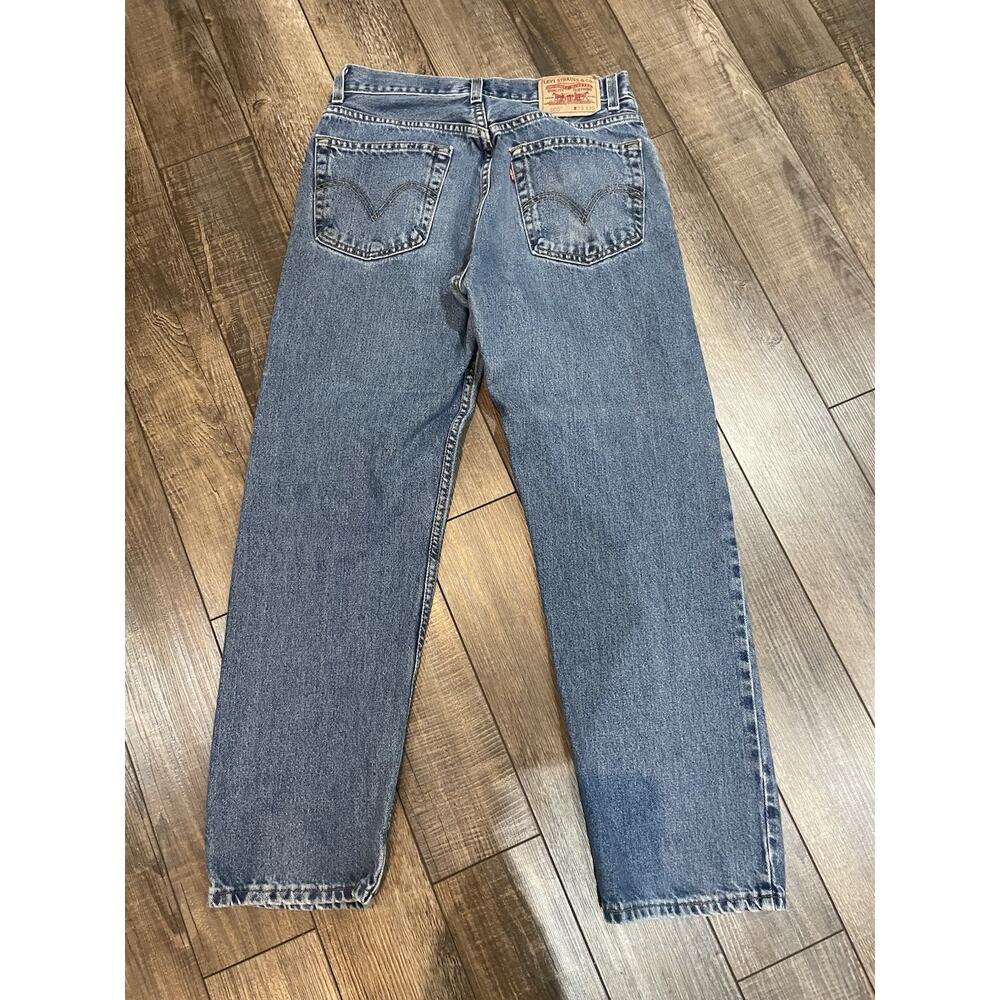 90’s Levi's 505 Jeans Label 33x30 Measure 31x29 Medium Wash Reg Fit Straight Leg